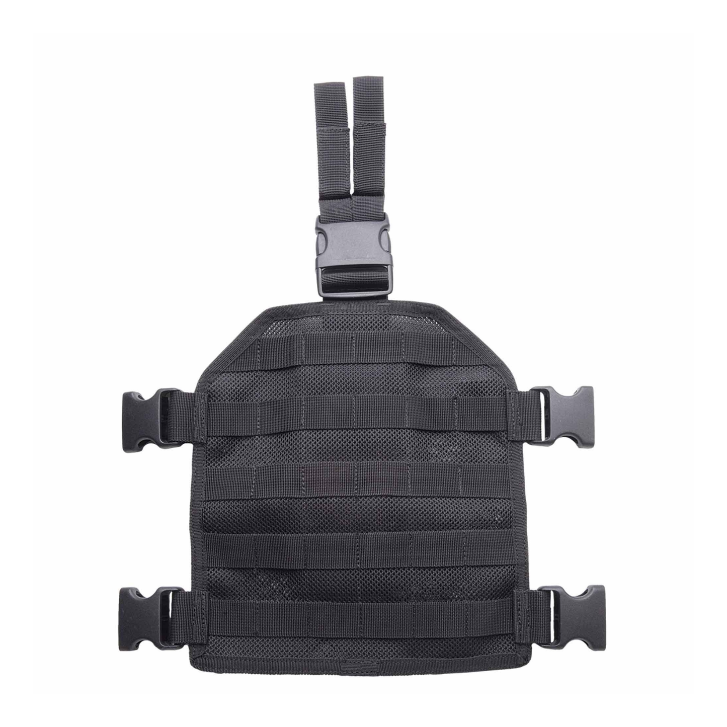 modular tactical thigh rig with molle platform and adjustable leg straps for duty and tactical use