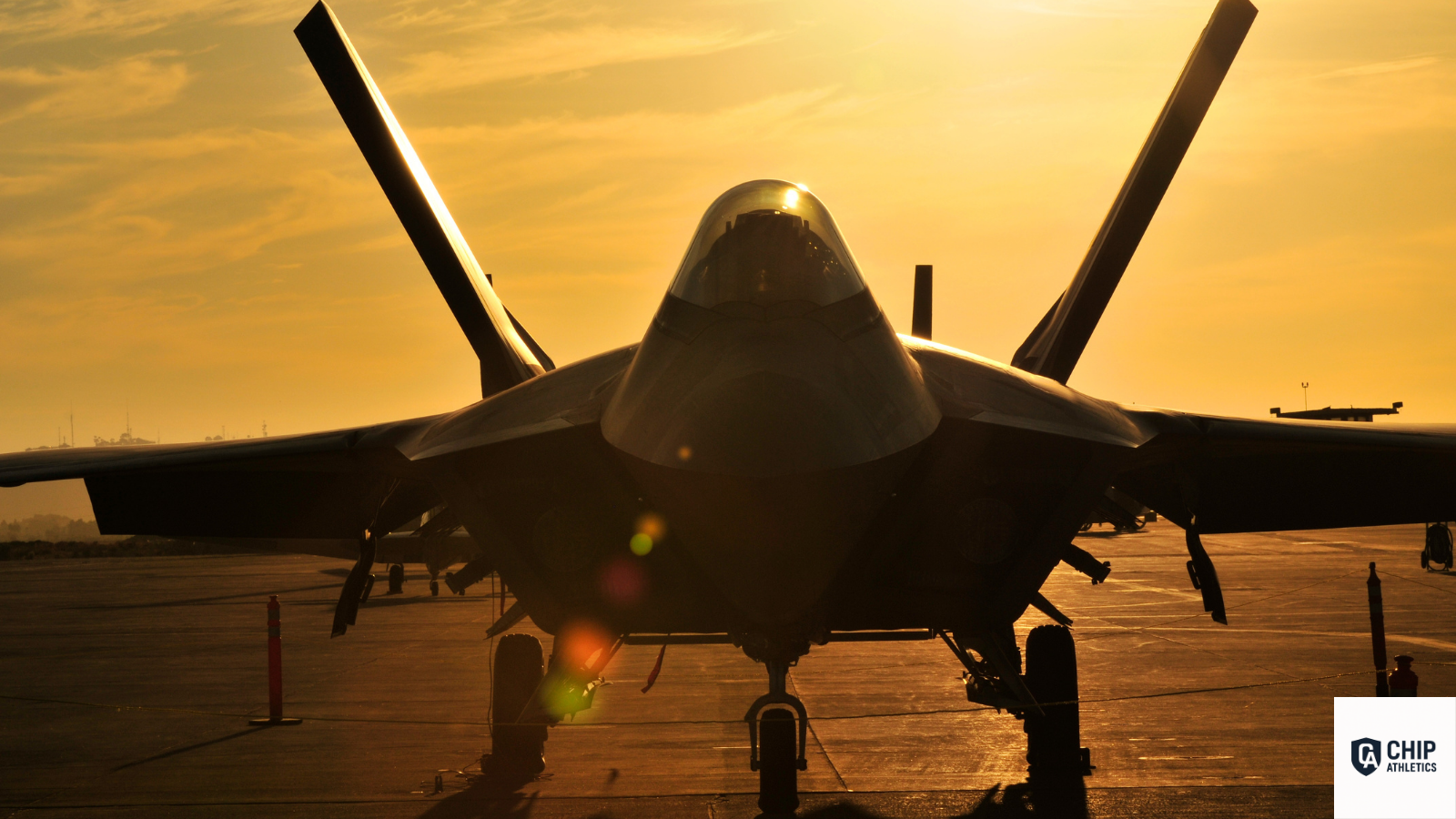CHIP DEFENSE federal supplier hero image with government logistics background